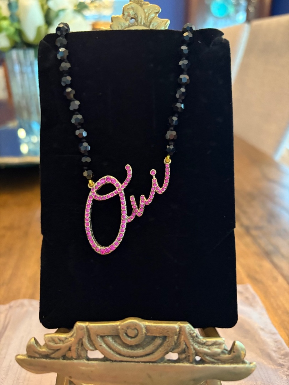 Heidi Daus OUI OUI necklace NEW